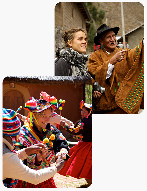 Personas participando en actividad cultural